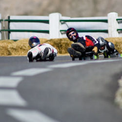 Rollerman at Izoard pass France