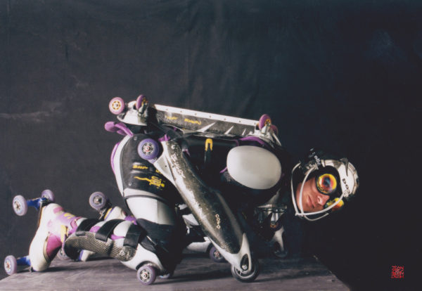 Rollerman on 4 legs