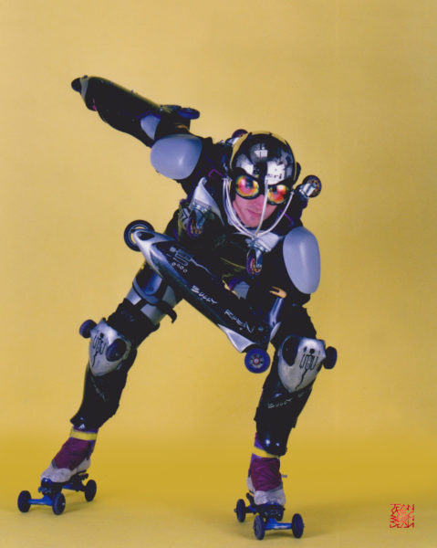 the skater rollerman