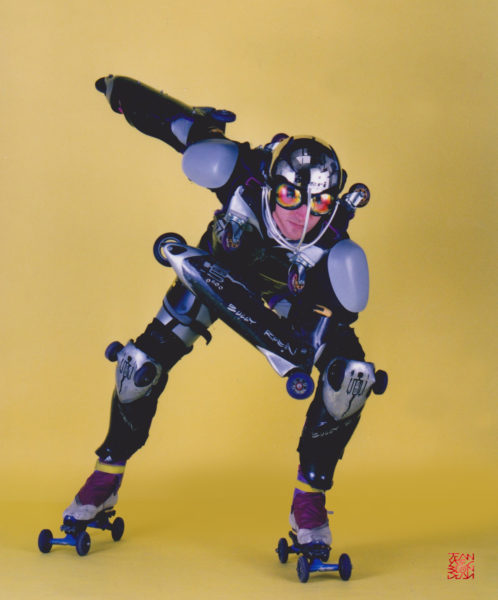 Rollerman ready to skate hard