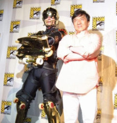 Comic-con with Jackie Chan