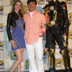 Comic-con with Jackie Chan