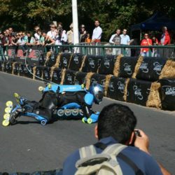 Rollerman at the LUGDUNUM contest