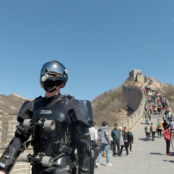 rollerman great wall