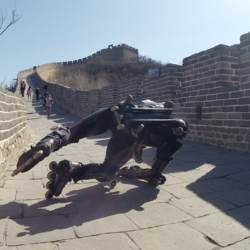 rollerman great wall