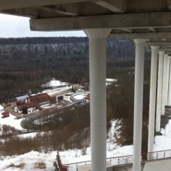 Rollerman on ice at Sigulda