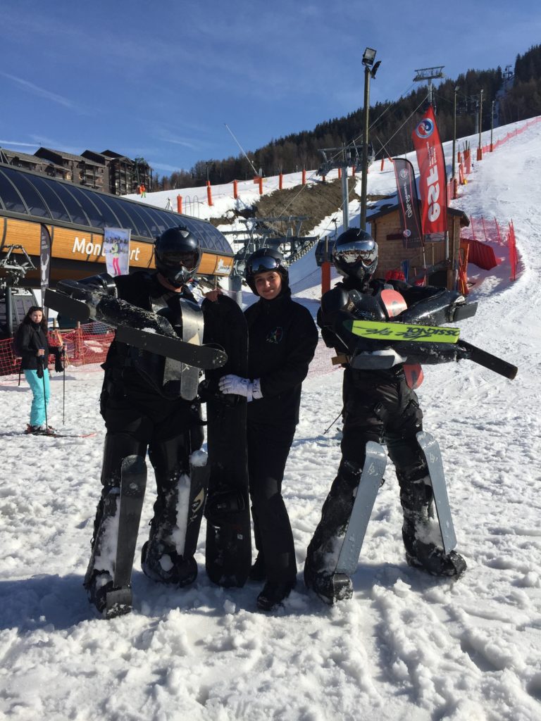 buggy ski at a festiglisse