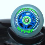 blue hyper knee wheel for silver-blue buggy rollin set