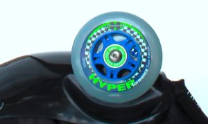 blue hyper knee wheel for silver-blue buggy rollin set