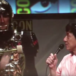 Comic-con with Jackie Chan